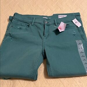 Old Navy Boyfriend Jeans in Teal
